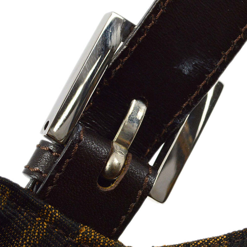 FENDI Brown Zucca Baguette Handbag 112824 - Picture 9 of 10